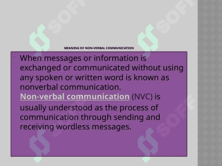 Verbal and Non Verbal Communication 4