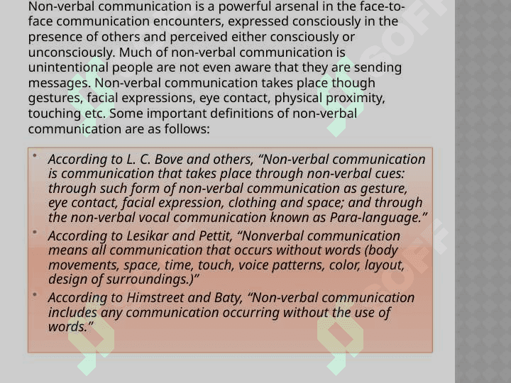 Verbal and Non Verbal Communication 5