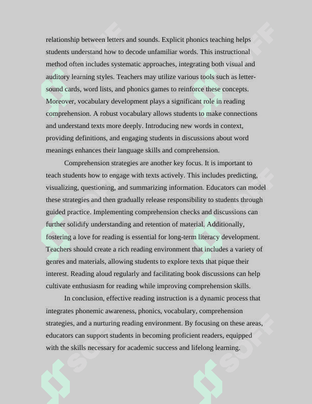 Teaching to read the articles in the English classrooms 6
