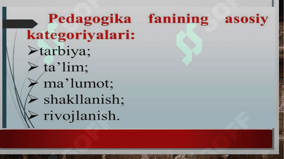 Pedagogika fanining  maqsadi vazifasi predmeti va ilmiy tadqiqot metodlari 5