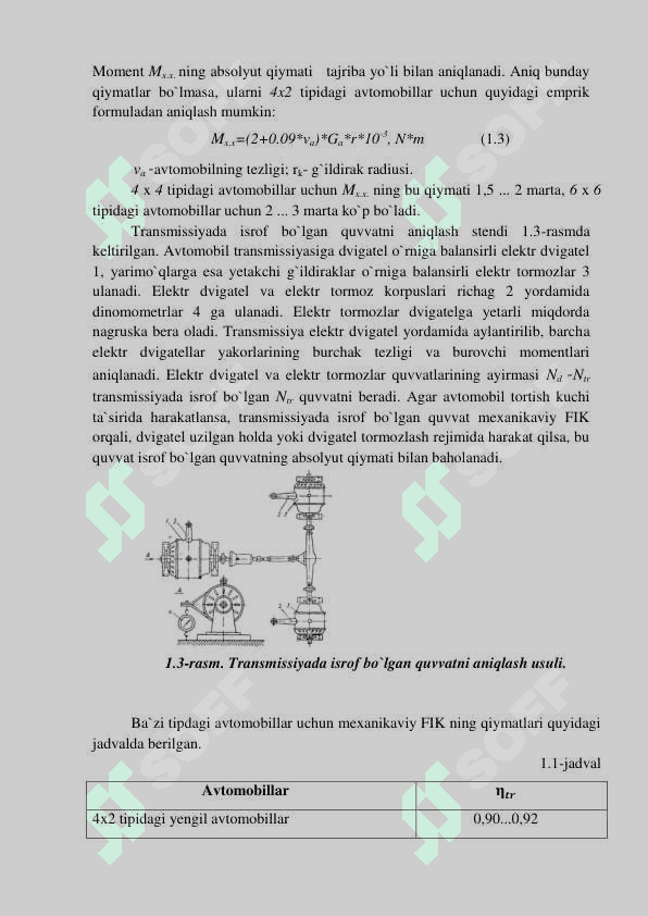 Avtomobilga ta’sir etuvchi kuchlar. 3