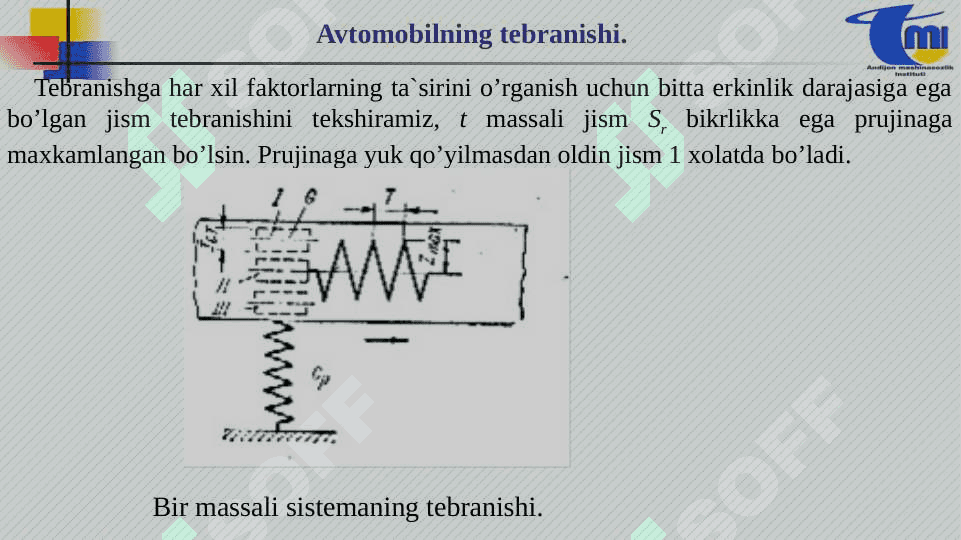 AVTOMOBILNING YURISH RAVONLIGI XUSUSIYATI 4