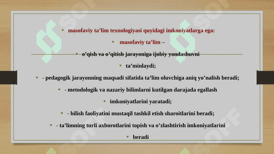 Boshlangʻich taʼlimda masofaviy taʼlim texnologiyasi 6