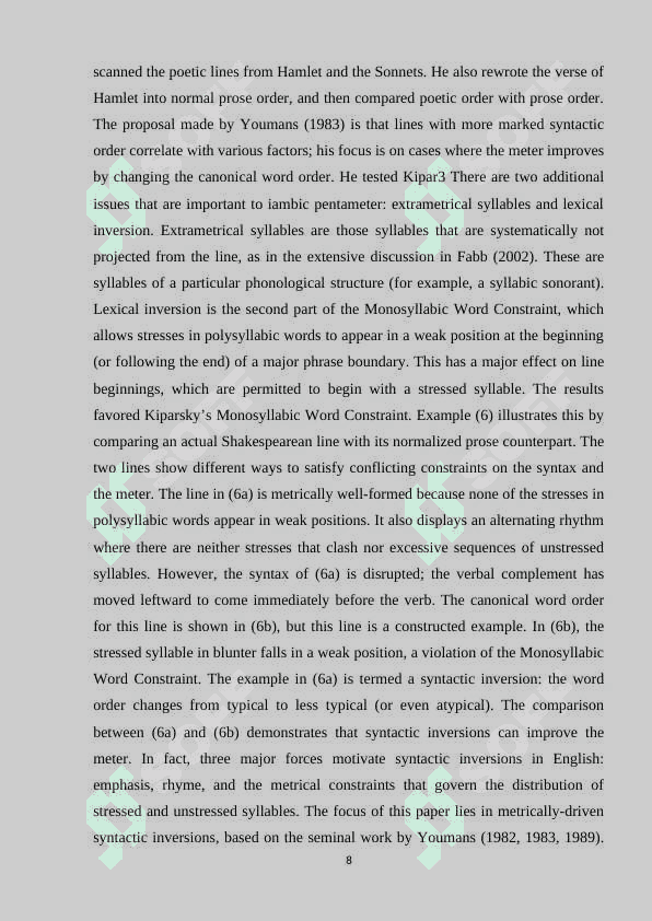 PRAGMATIC FEATURES OF INVERSION IN ENGLISH. 8
