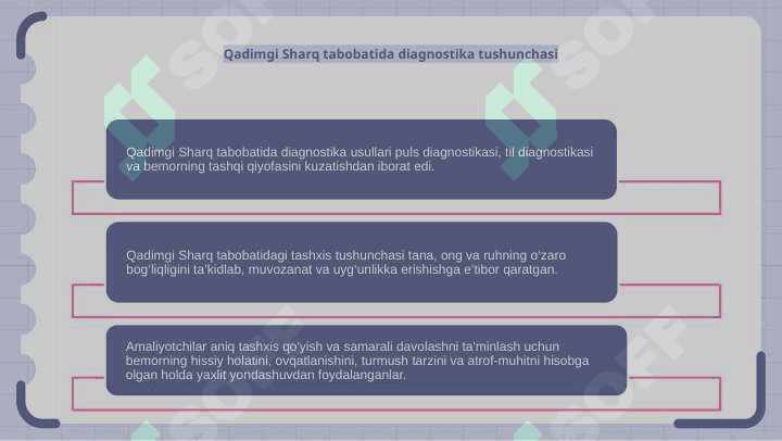 Qadimgi Sharq mamakakatlarida tashxislash usullari 4