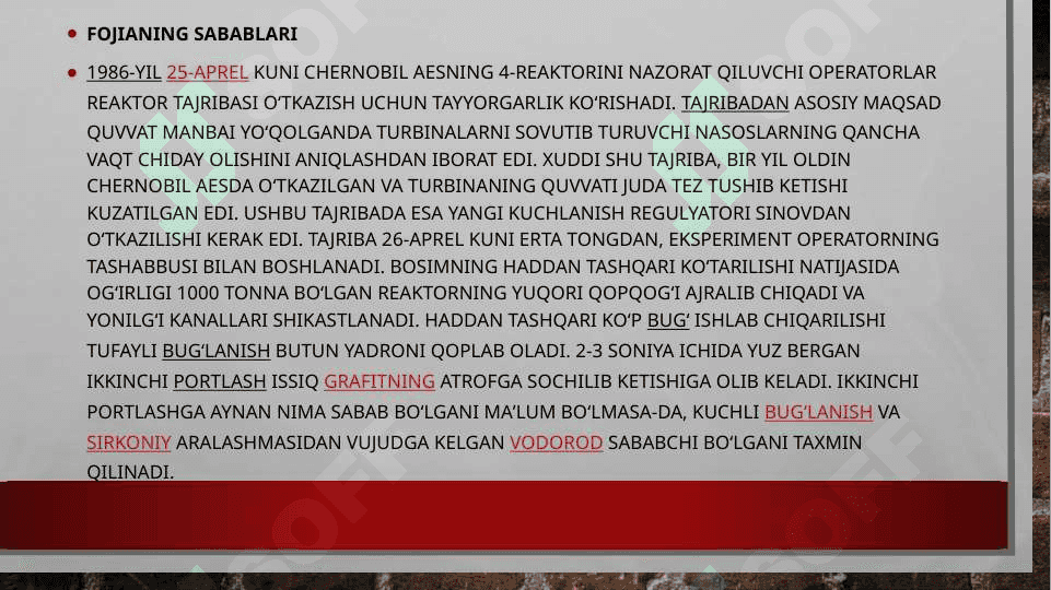 Chernobil voqeyasi 3