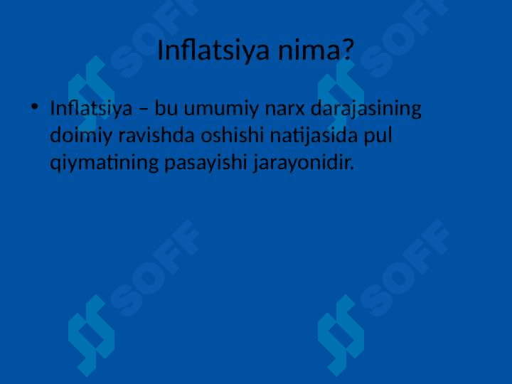 Inflyatsiya va ishsizlik 2