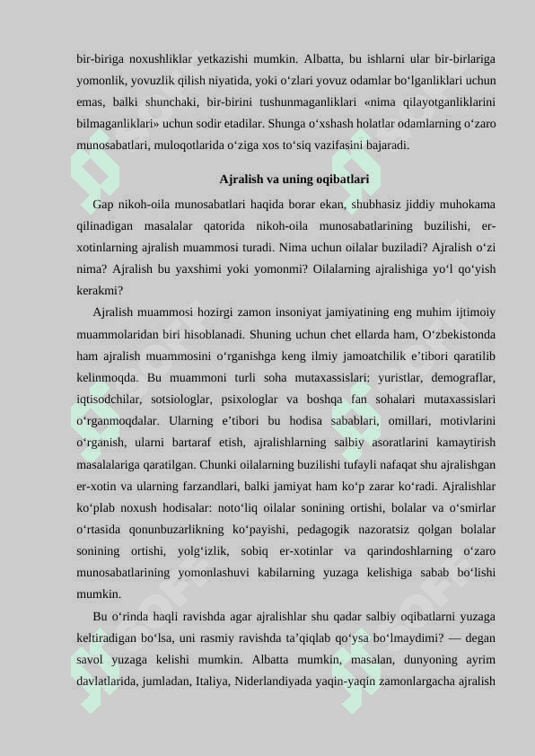 Oilaning hayotiy sikli 3