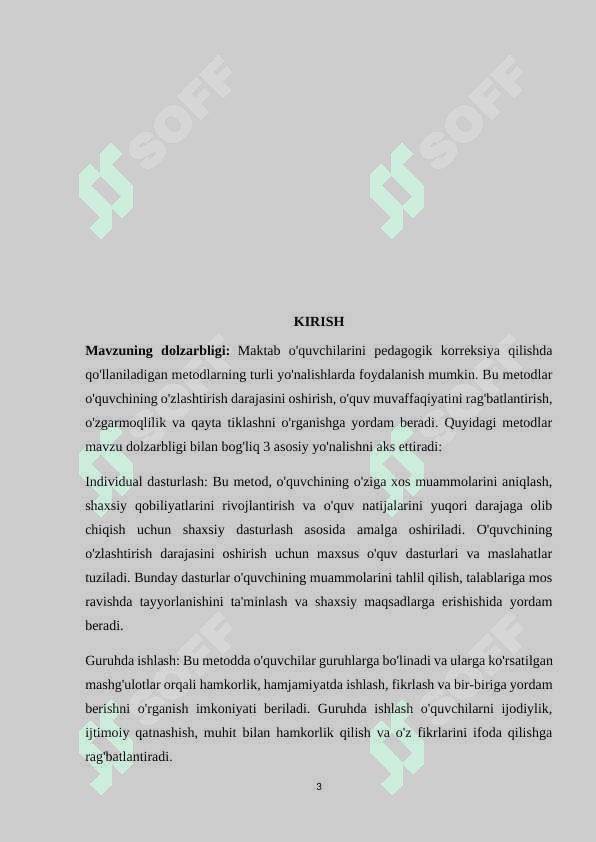 MAKTAB O‘QUVCHILARINI PEDAGOGIK KORREKSIYA QILISHDA QO‘LLANILADIGAN METODLARNING TURLARI 3