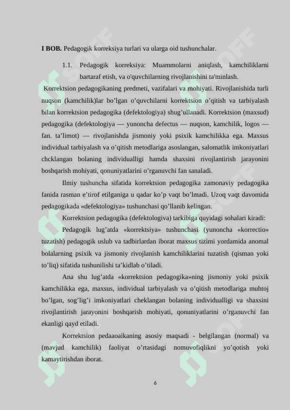 MAKTAB O‘QUVCHILARINI PEDAGOGIK KORREKSIYA QILISHDA QO‘LLANILADIGAN METODLARNING TURLARI 6