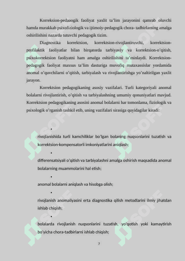MAKTAB O‘QUVCHILARINI PEDAGOGIK KORREKSIYA QILISHDA QO‘LLANILADIGAN METODLARNING TURLARI 7