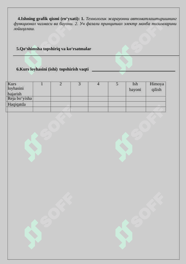 Rektifikatsiya kurs ishi 3