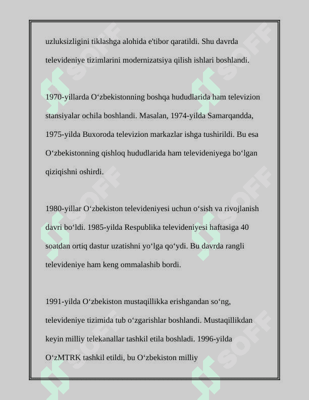 TELEVIDENIYE KONGILOCHAR SANOAT SIFATIDA 8
