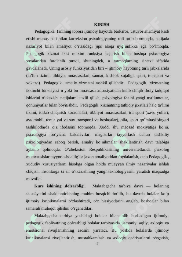 Maktabgacha tarbiya yoshidagi bolalar bilan olib boriladigan ijtimoiy pedagogik faoliyat 4