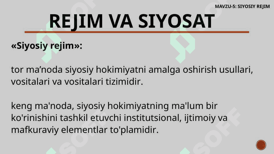 SIYOSIY REJIM 4