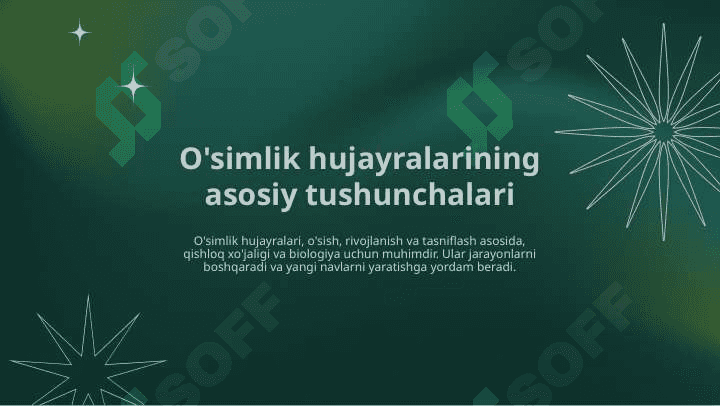 O’simliklar hujayralari kulturalashning iqtisodiy ahamiyati 5