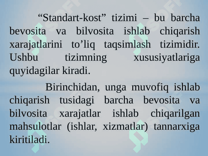 Rejali kalkulyatsiya qilish usuli 6