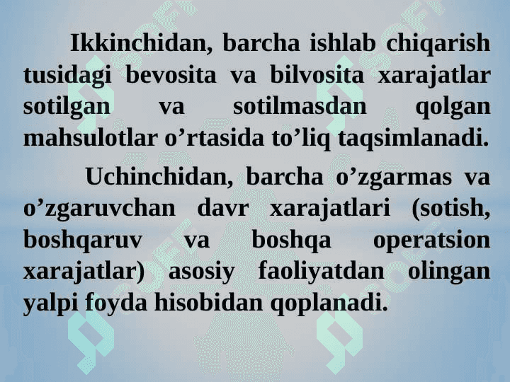 Rejali kalkulyatsiya qilish usuli 7