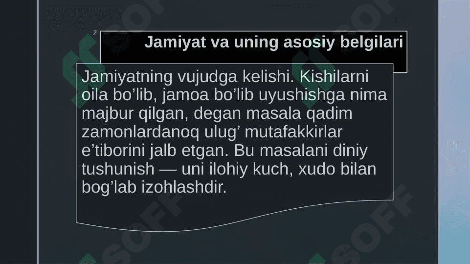 Jamiyat taraqqiyotida tarixning mazmuni, yo‘nalishlari va konsepsiyalari 7