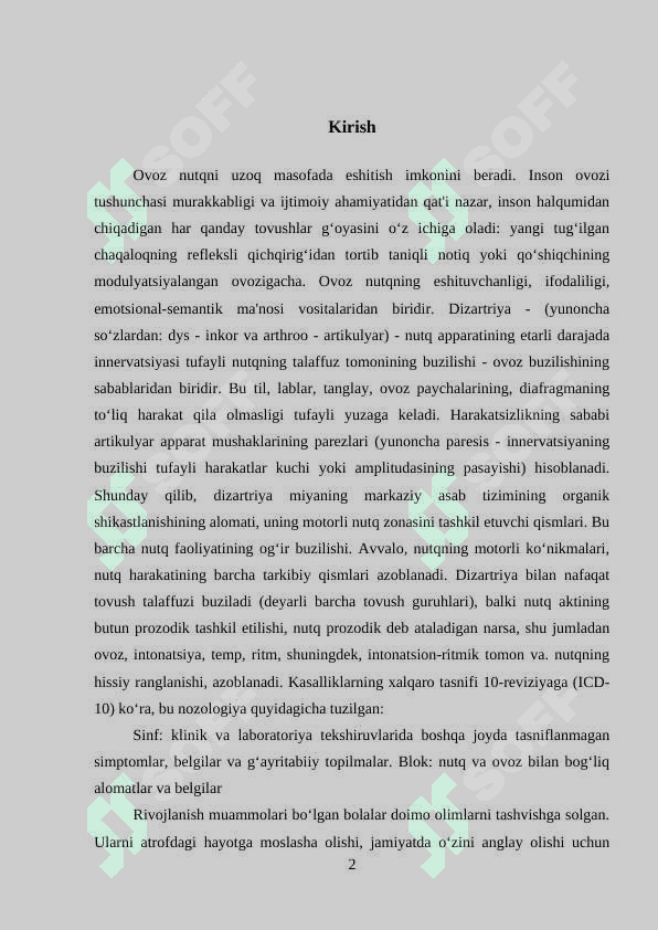 JARANGLATISH VA JARANGSZLANTIRISH DEFEKTLARI VA ULARNI BARTARF ETISH METODLARI 2