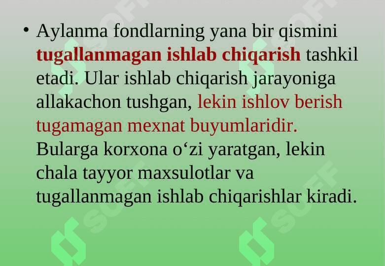 KORXONANING AYLANMA MABLAGLARI 7