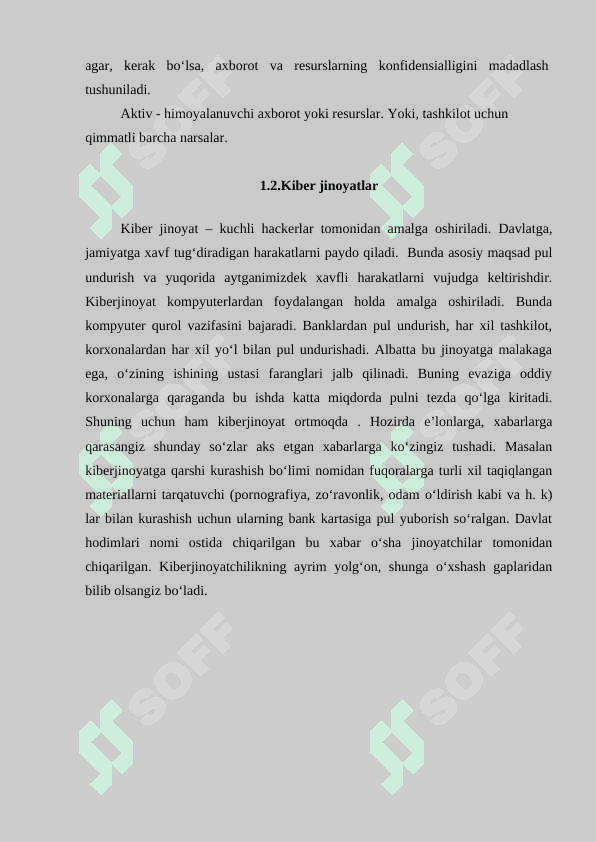 Global kiberjinoyatchilikning xususiyatlari 8