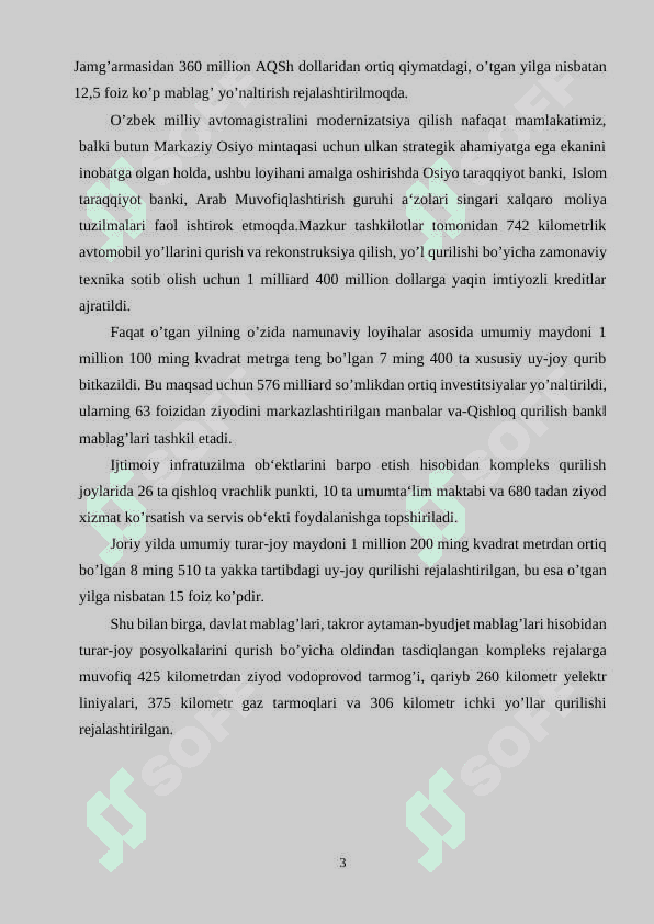 ARXITEKTURA QURILISH UNIVERSITRTI MUHANDISLIK FAKULTETI 3