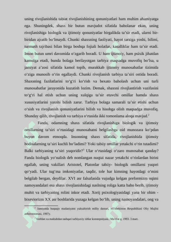 Shaxs xususiyatlari hilma hilligi uning huquqiy tarbiyadagi xususiyatlar 7