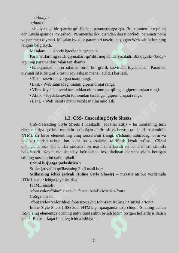 kurs ishi php xodimlar bo`limi 5