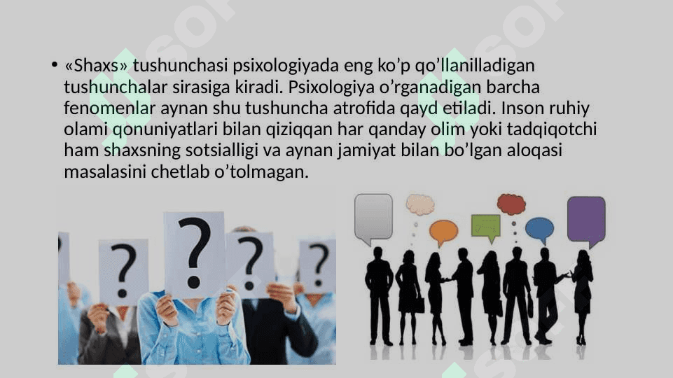 Psixoanalizda shaxs muammosi 2