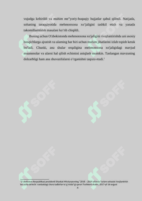 Меhmonxonalarda xizmatlar samaradorligini aniqlash xususiyatlari 4