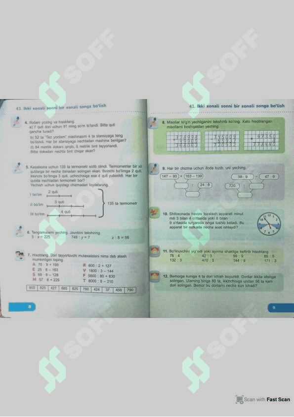 Matematika 3- sinf  II - qism 8