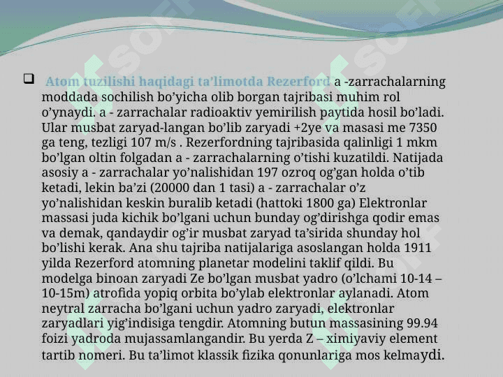ATOM NURLARINING QISHLOQ XO’JALIK EKINLARIGA TA’SIR EFFEKTI 4