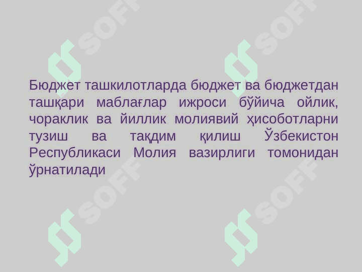 Бюджет ташкилотларида молиявий ҳисоботлар 3