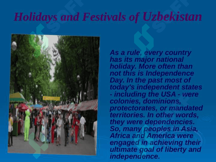 Holidays and Festivals of Uzbekistan 2