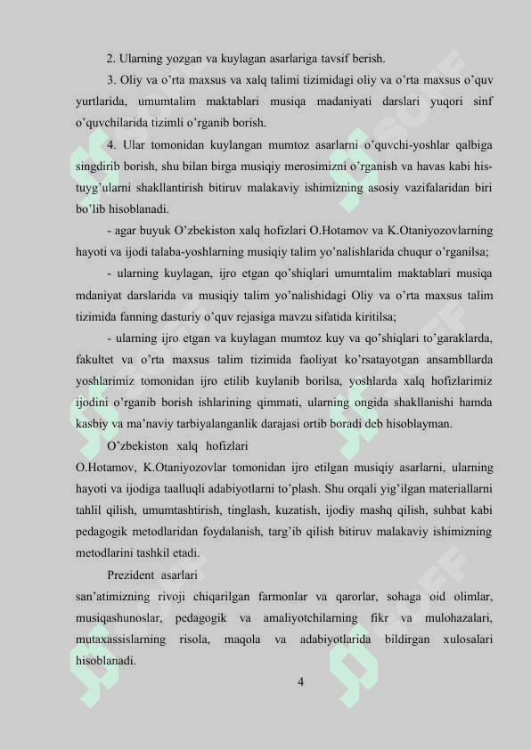 O'ZBEK BASTAKORLARI 5