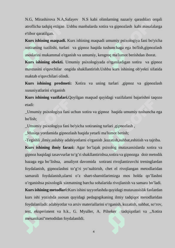 Xotira va gipnoz 4