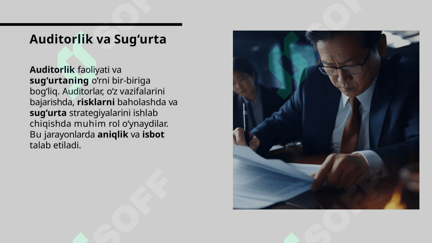 Auditorlarning Kasbiy Javobgarligi Sug‘urtaning Yangi Ufqlari 3