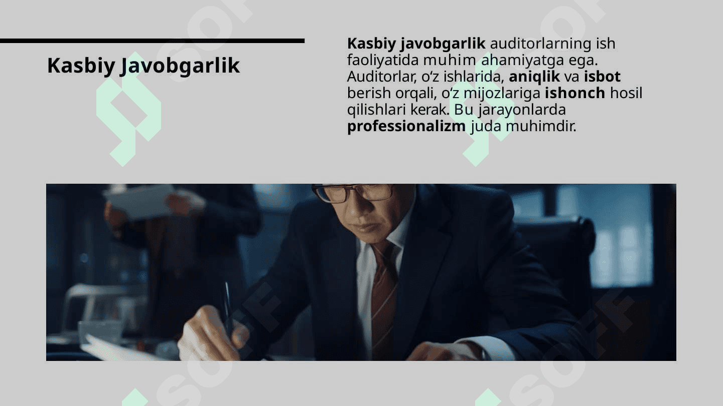Auditorlarning Kasbiy Javobgarligi Sug‘urtaning Yangi Ufqlari 4