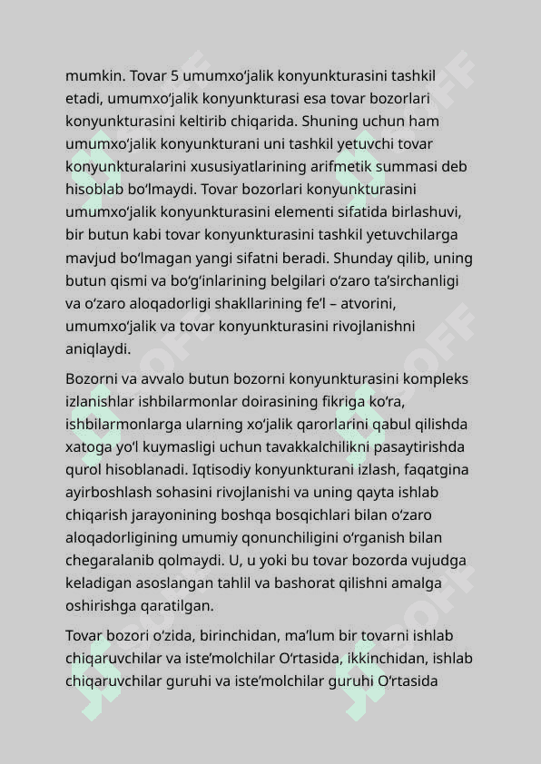 bozor konyukturasini bashorat qilish 4