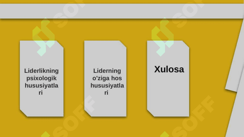 Liderlikning psixologik hususiyatlari 2