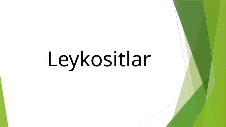 Leykositlar 1