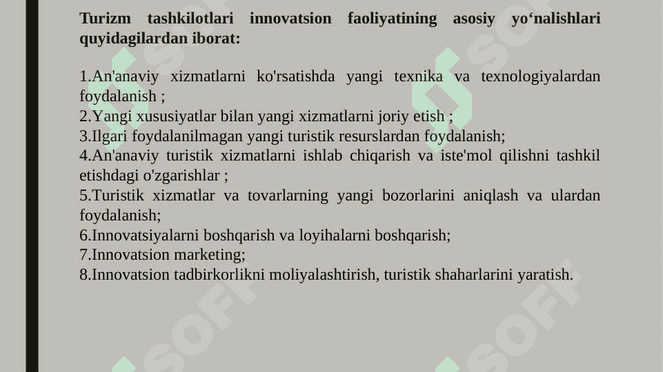 Turizmda innovatsiyalar 3