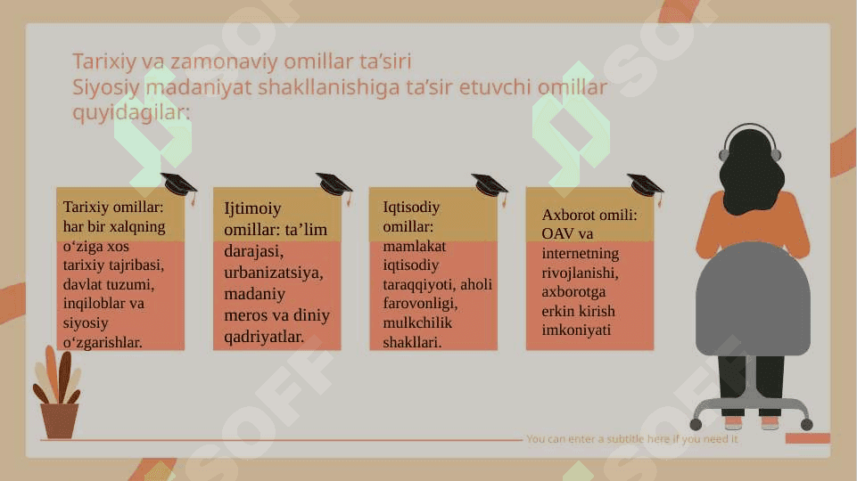 Siyosiy madaniyat rivojlanishida OAV roʻli 4