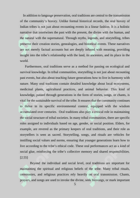 ORAL CREATIVITY OF INDIAN TRIBES 5
