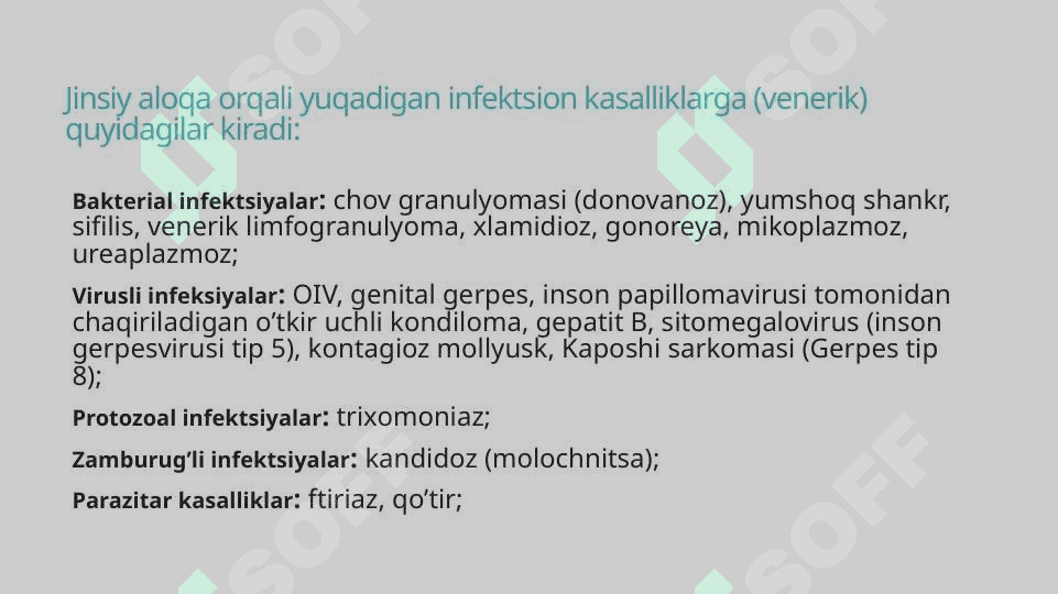 JINSIY YO`L BILAN YUQADIGAN KASALLIKLAR PROFILAKTIKASI 3