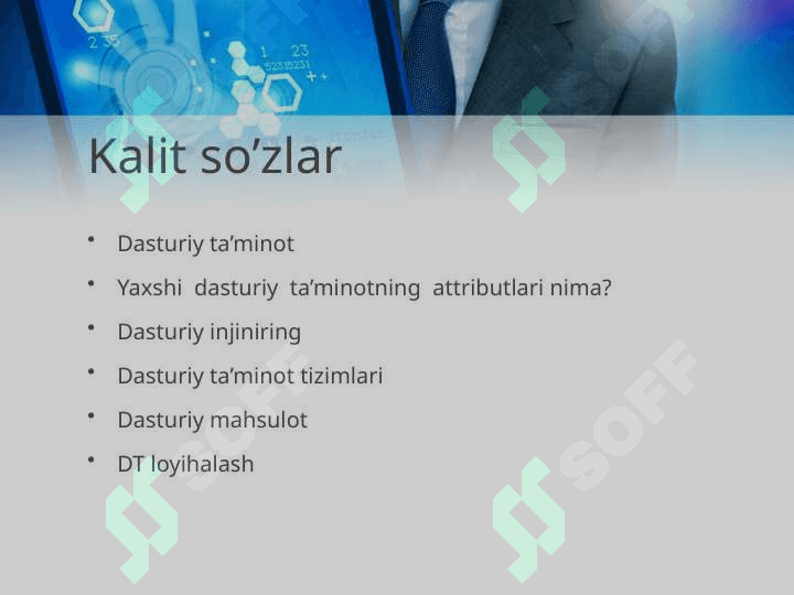 Dasturiy ta’minоt (DT)ni yaratish jarayoniga kirish 2