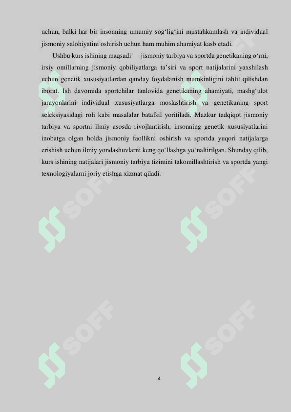 jismoniy tarbiya va sportda genetik omillarning roli 4
