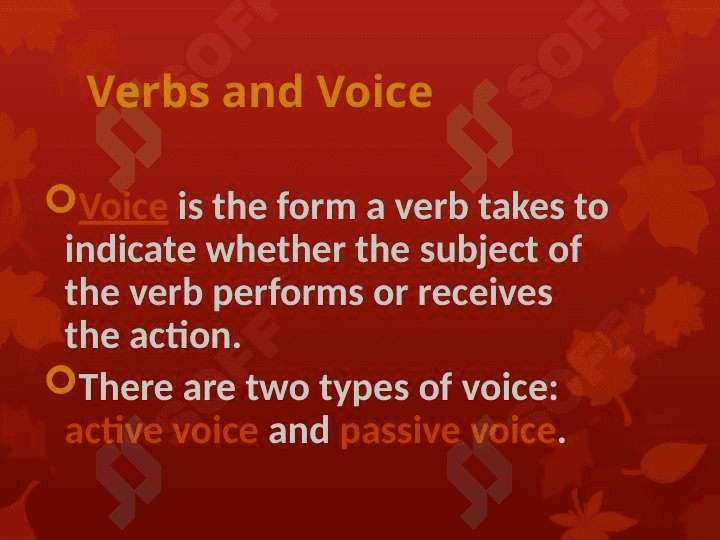 Using Active and Passive Voice 3