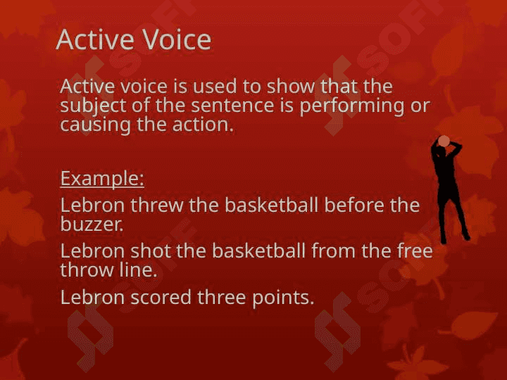 Using Active and Passive Voice 4